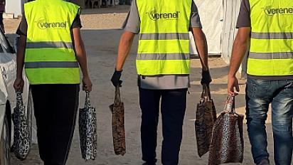 Gazze’de Salgın ve Haşere Tehdidine Karşı Sahadayız