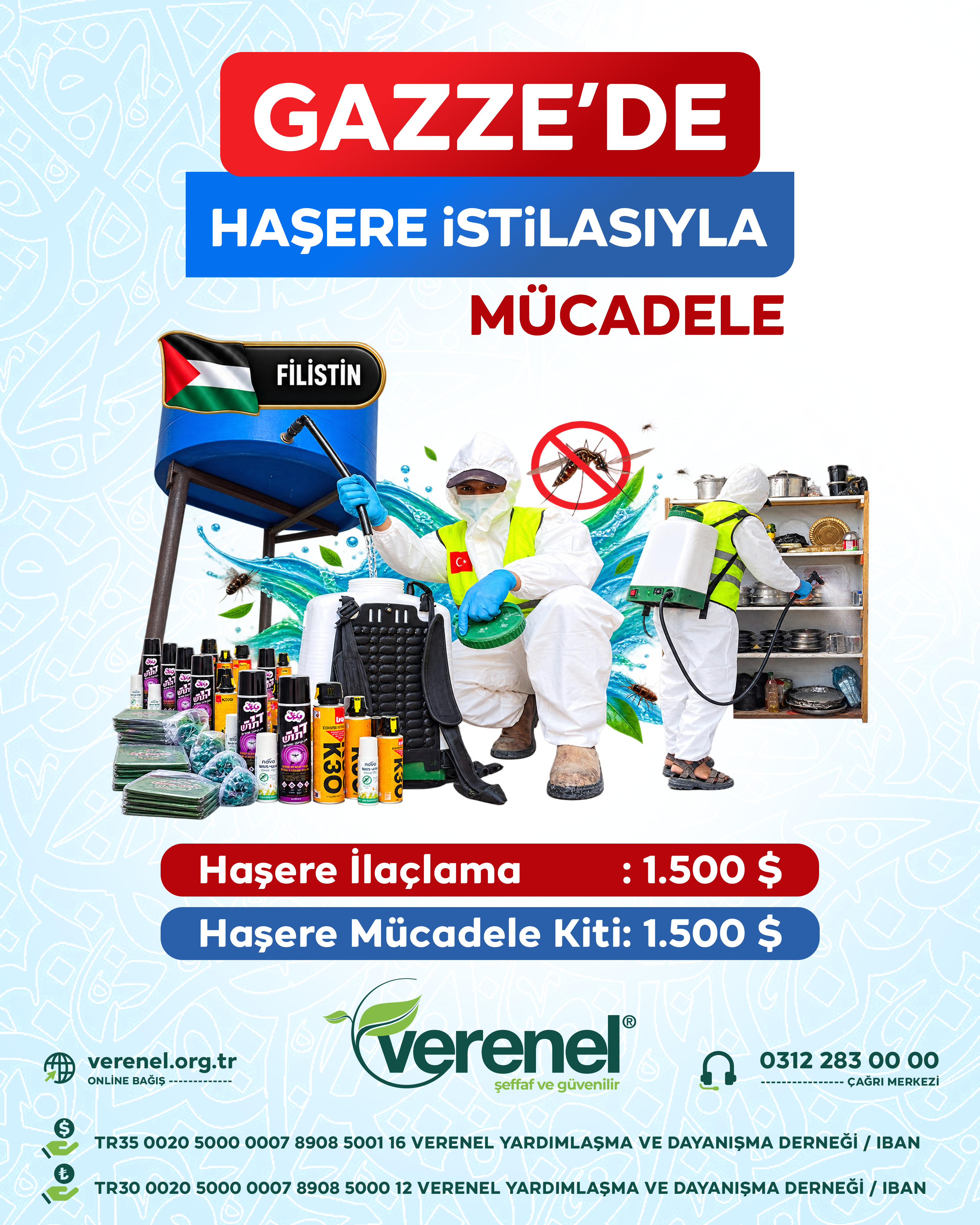 Gazze Haşere İlaçlama