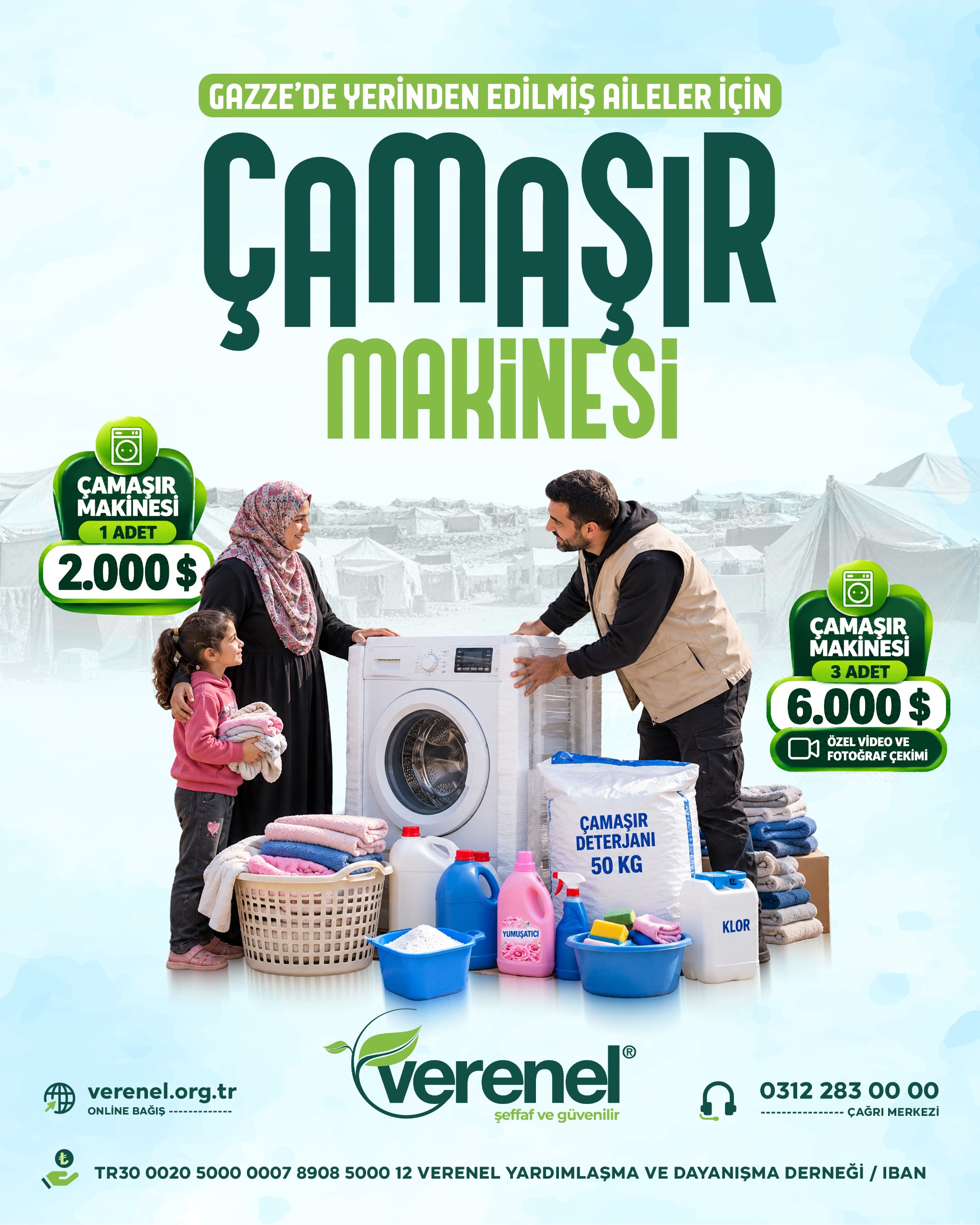 Gazze Çamaşır Makinesi