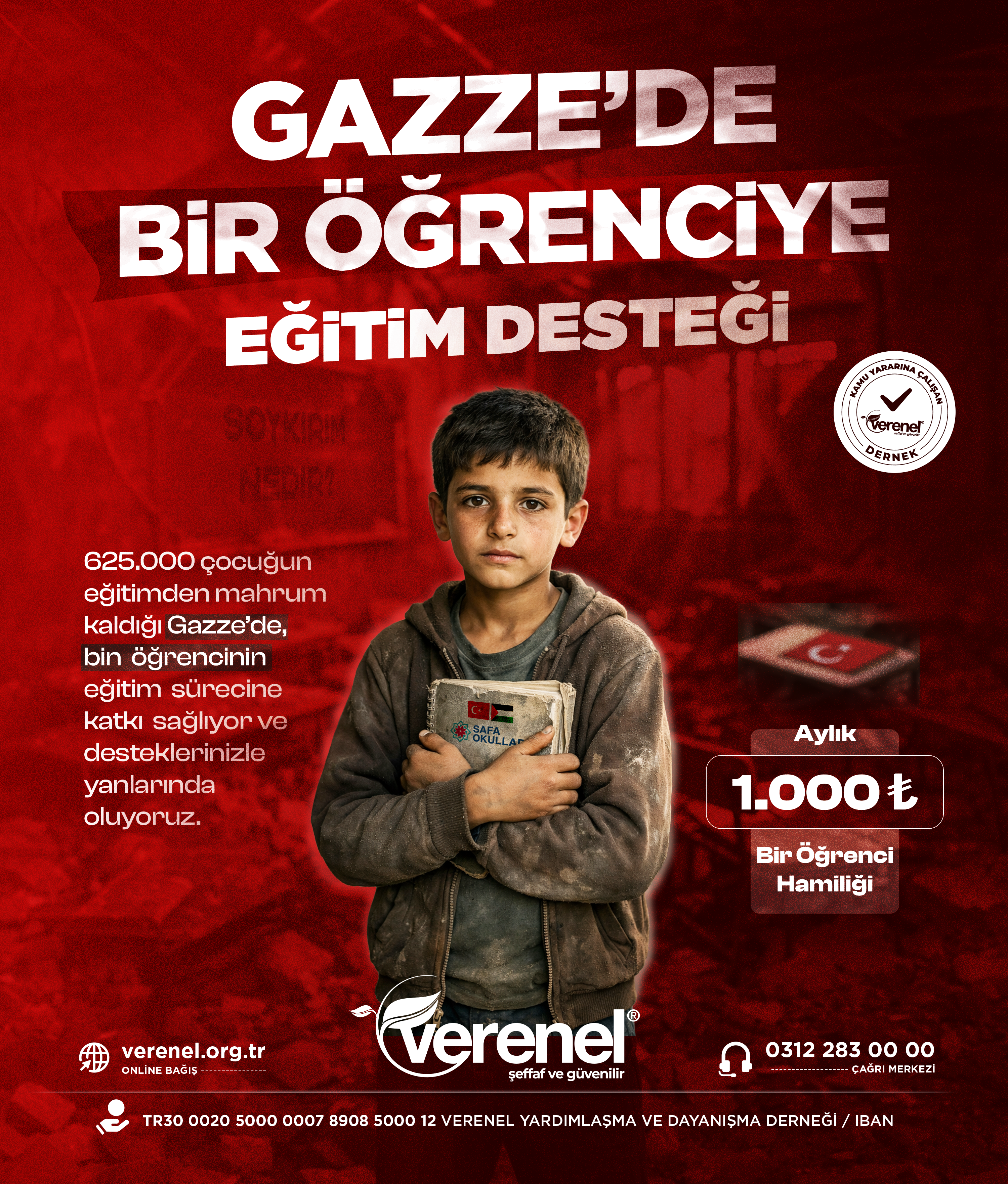 Gazze Eğitim Desteği