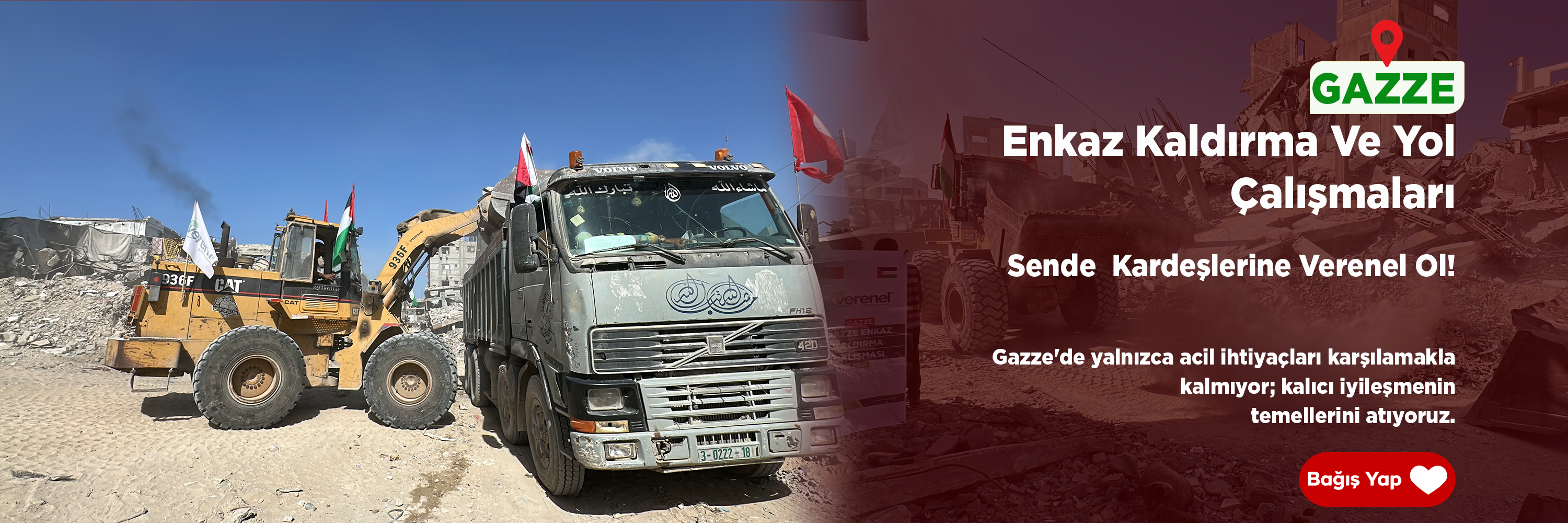 gazze enkaz manşett